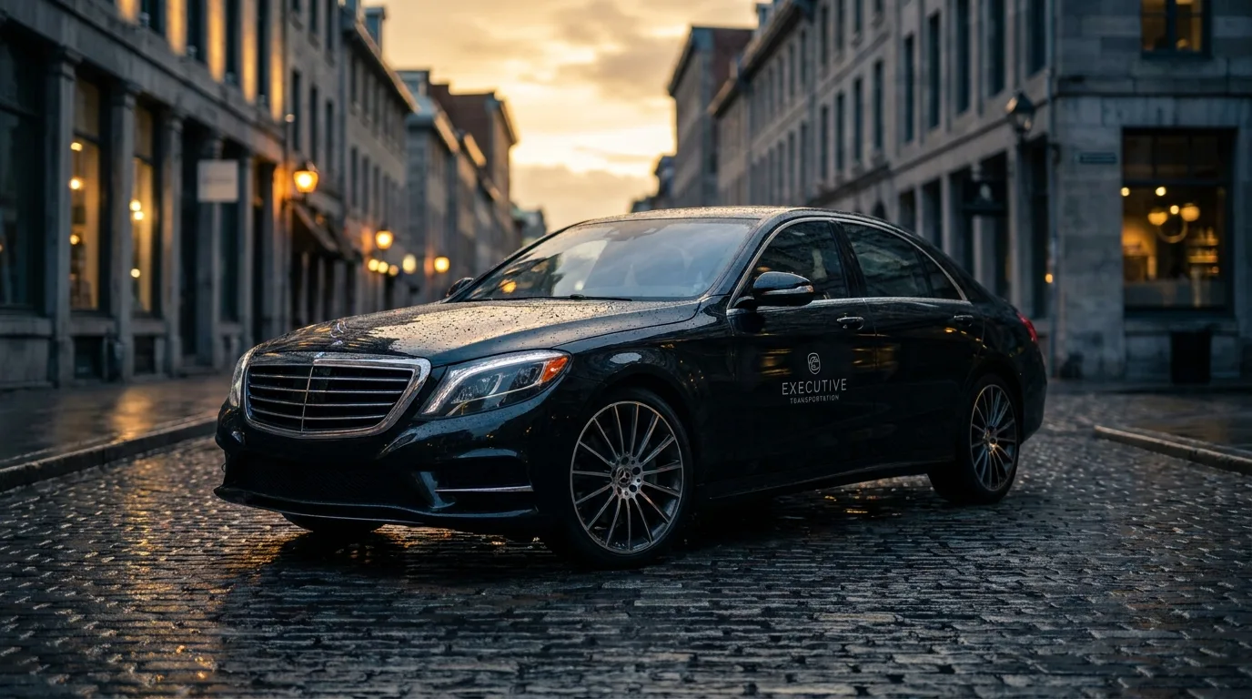 Executive limousine YUL airport Montreal transfer service